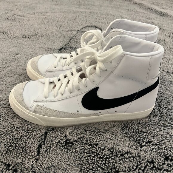 Nike - Blazer Mid "77 Vintage Size 8.5 - White, Black - Picture 6 of 11